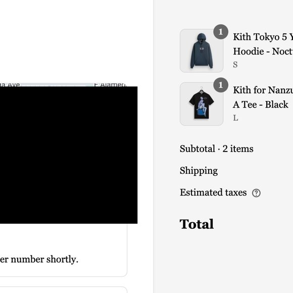 Kith for Nanzuka Gallery Sorayama Model A Stitch Tee Black Size Large  Confirmed - Picture 5 of 5
